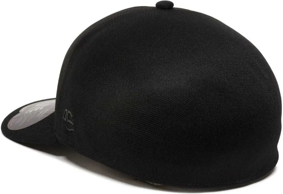 OC Sports REEVO Flexible Fitting Cap - Black