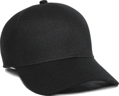 OC Sports REEVO Flexible Fitting Cap - Black - Black / 7’’ - 7 3/8’’