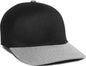 OC Sports REEVO Flexible Fitting Cap - Black Heathered Grey - Black Gray / 7’’ - 7 3/8’’
