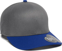 OC Sports REEVO Flexible Fitting Cap - Graphite Royal - Dark Gray Royal / 7’’ - 7 3/8’’