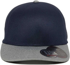 OC Sports REEVO Flexible Fitting Cap - Navy Heathered Grey