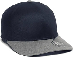 OC Sports REEVO Flexible Fitting Cap - Navy Heathered Grey - Navy Gray / 7’’ - 7 3/8’’