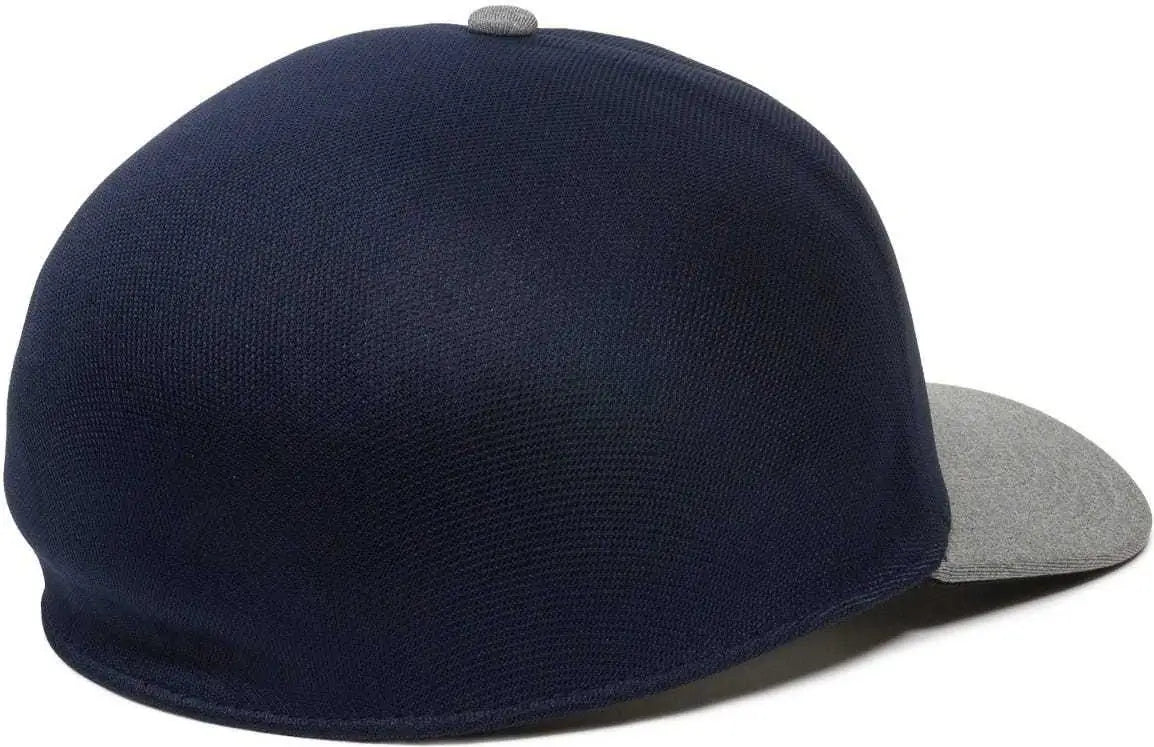 OC Sports REEVO Flexible Fitting Cap - Navy Heathered Grey