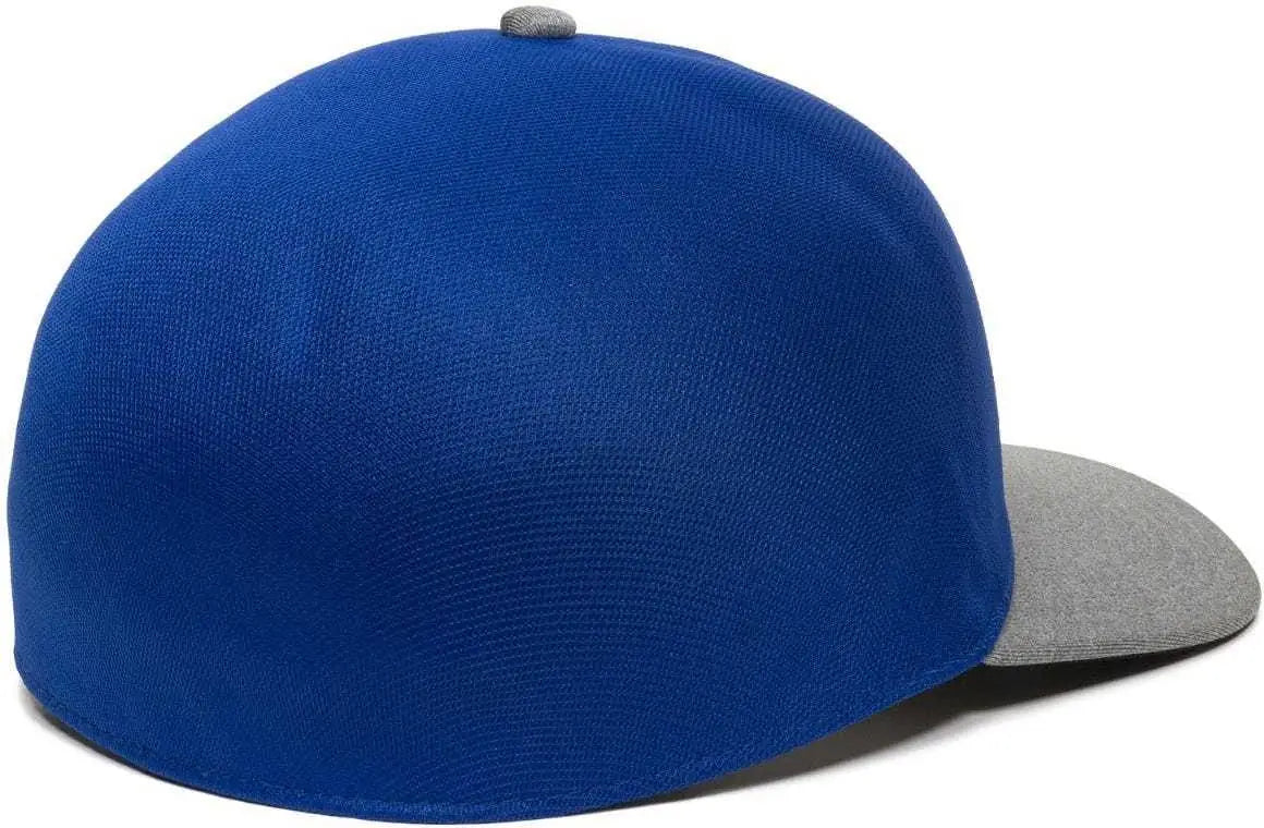 OC Sports REEVO Flexible Fitting Cap - Royal Heathered Grey
