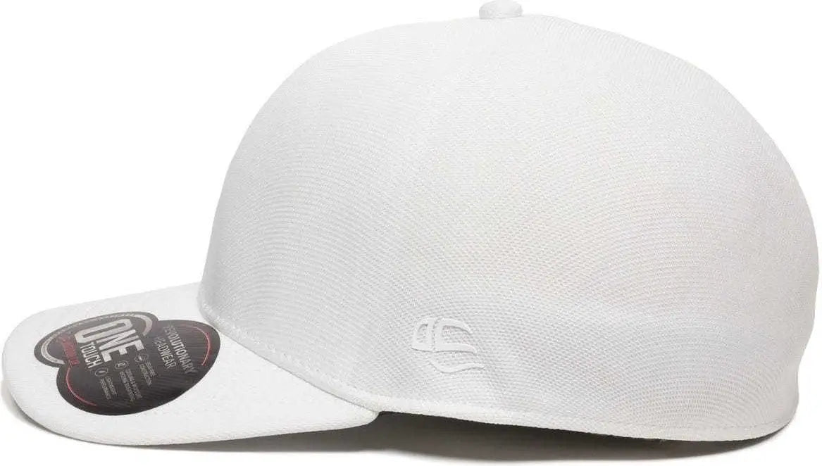 OC Sports REEVO Flexible Fitting Cap - White