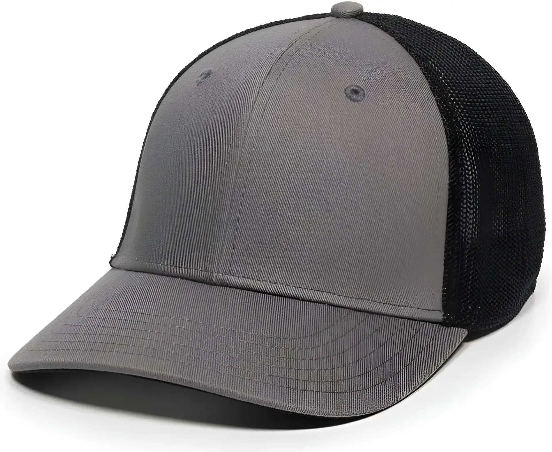 OC Sports RGR-360M Adjustable Mesh Back Cap - Grey Black - Gray Black / 6 7/8’’ - 7 1/2’’