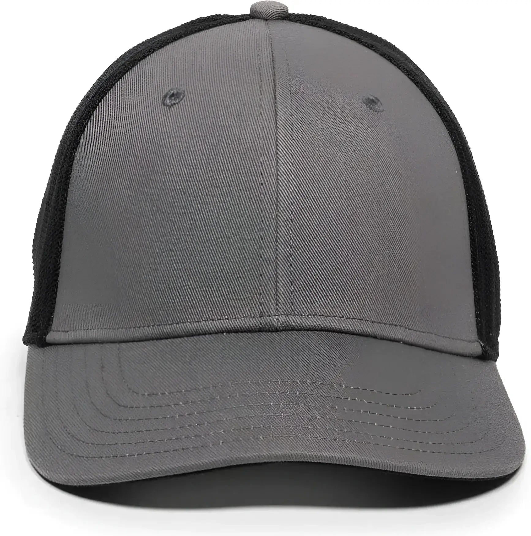 OC Sports RGR-360M Adjustable Mesh Back Cap - Grey Black - Gray Black / 6 7/8’’ - 7 1/2’’