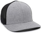 OC Sports RGR-360M Adjustable Mesh Back Cap - Heathered Gray Black - Gray Black / 6 7/8’’ - 7 1/2’’