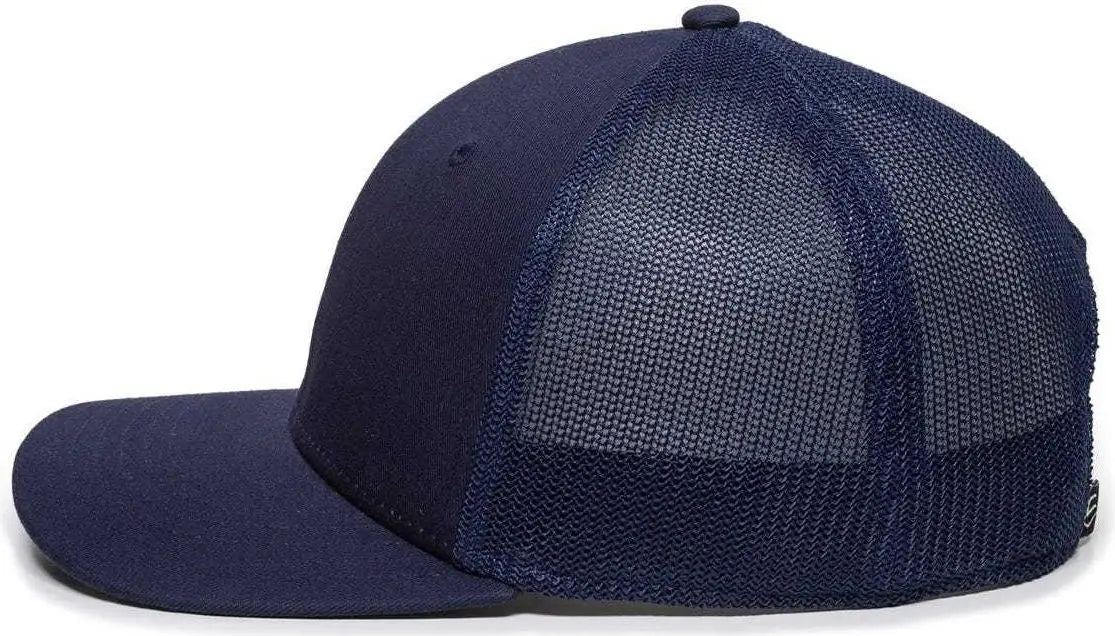 OC Sports RGR-360M Adjustable Mesh Back Cap - Navy Navy - Navy / 6 7/8’’ - 7 1/2’’