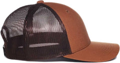 OC Sports RIG-101 Wranger RIGGS Pro Crown Mesh Back Cap - Brown - Brown / OSFM