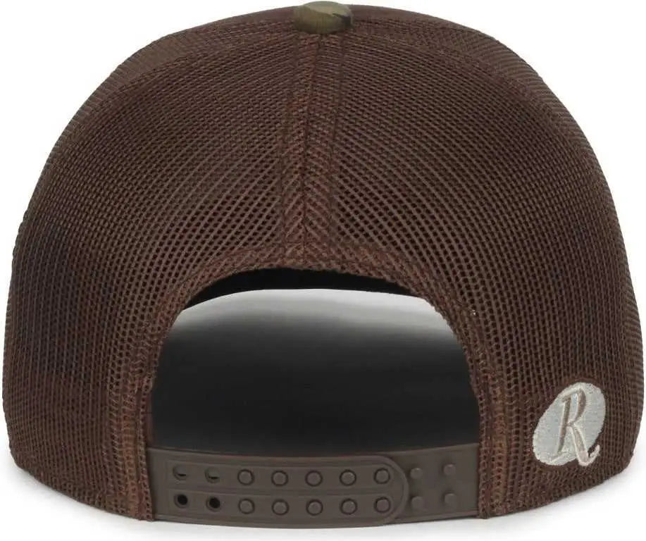 OC Sports RM62 Remington Series Cap - Brown Brown Mossy Oak Treestand - Mossy Oak / OSFM