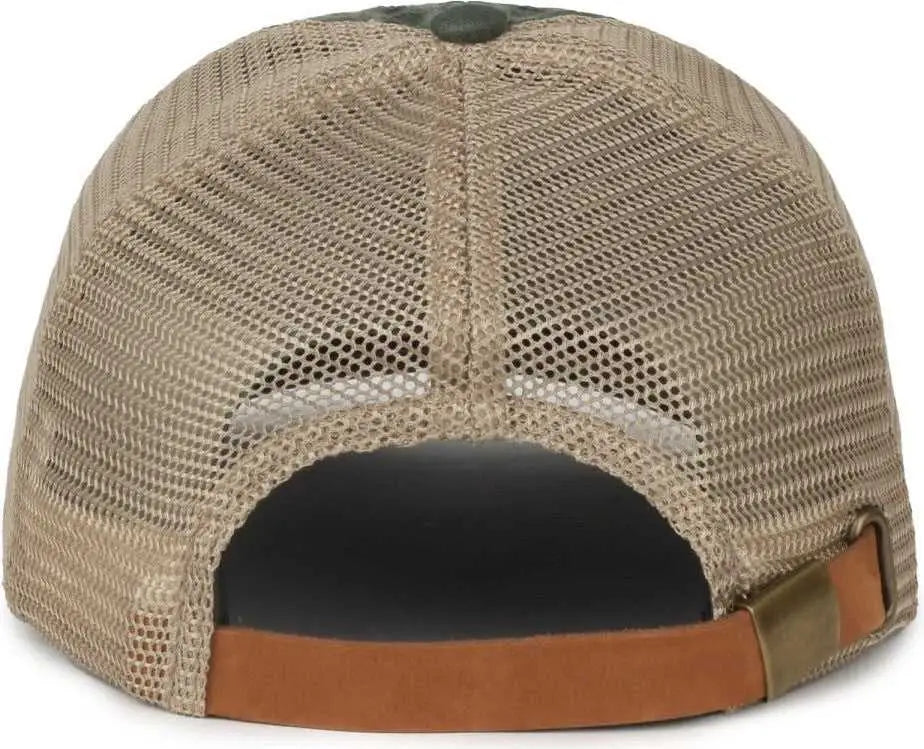 OC Sports RMBLR-03 Baffalo Patch Cap - Dark Green Khaki - Forest / Ladies