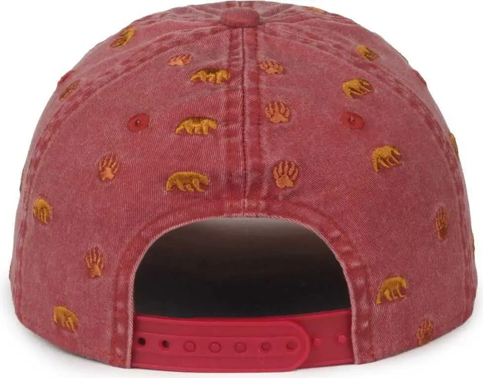 OC Sports RMBLR-04 Don’t Mess with Mama Cap - Red - Red / Ladies