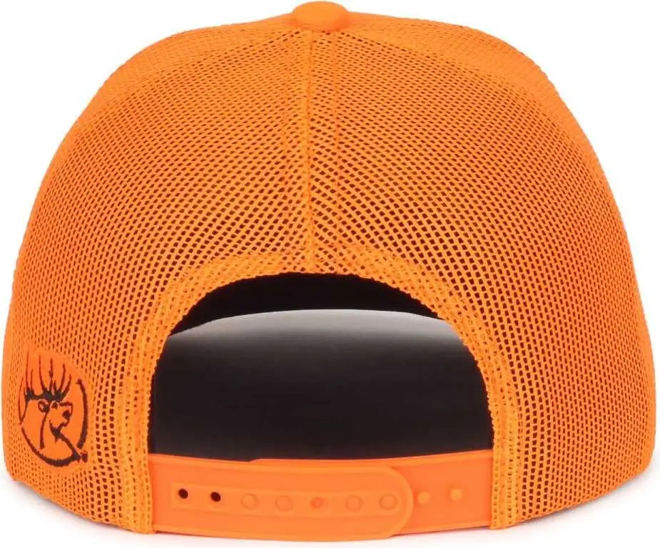 OC Sports RMEF16 Rockey Mountain Elk Series Cap -Blaze Blaze - Blaze / OSFM