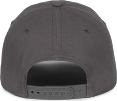 OC Sports RMEF17 Rockey Mountain Elk Series Cap -Charcoal - Dark Gray / OSFM
