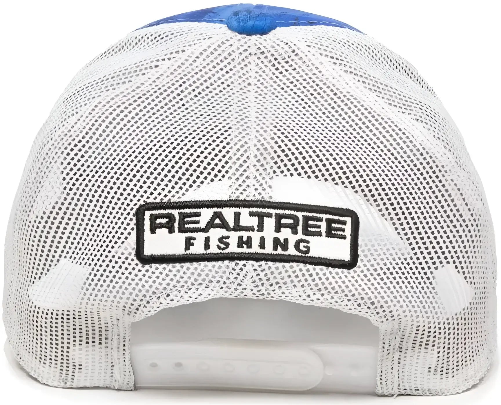 OC Sports RT06A Adjustable Mesh Back Cap - Realtree Fishing Light Blue White - Realtree Columbia Blue / 6 7/8’’ - 7
