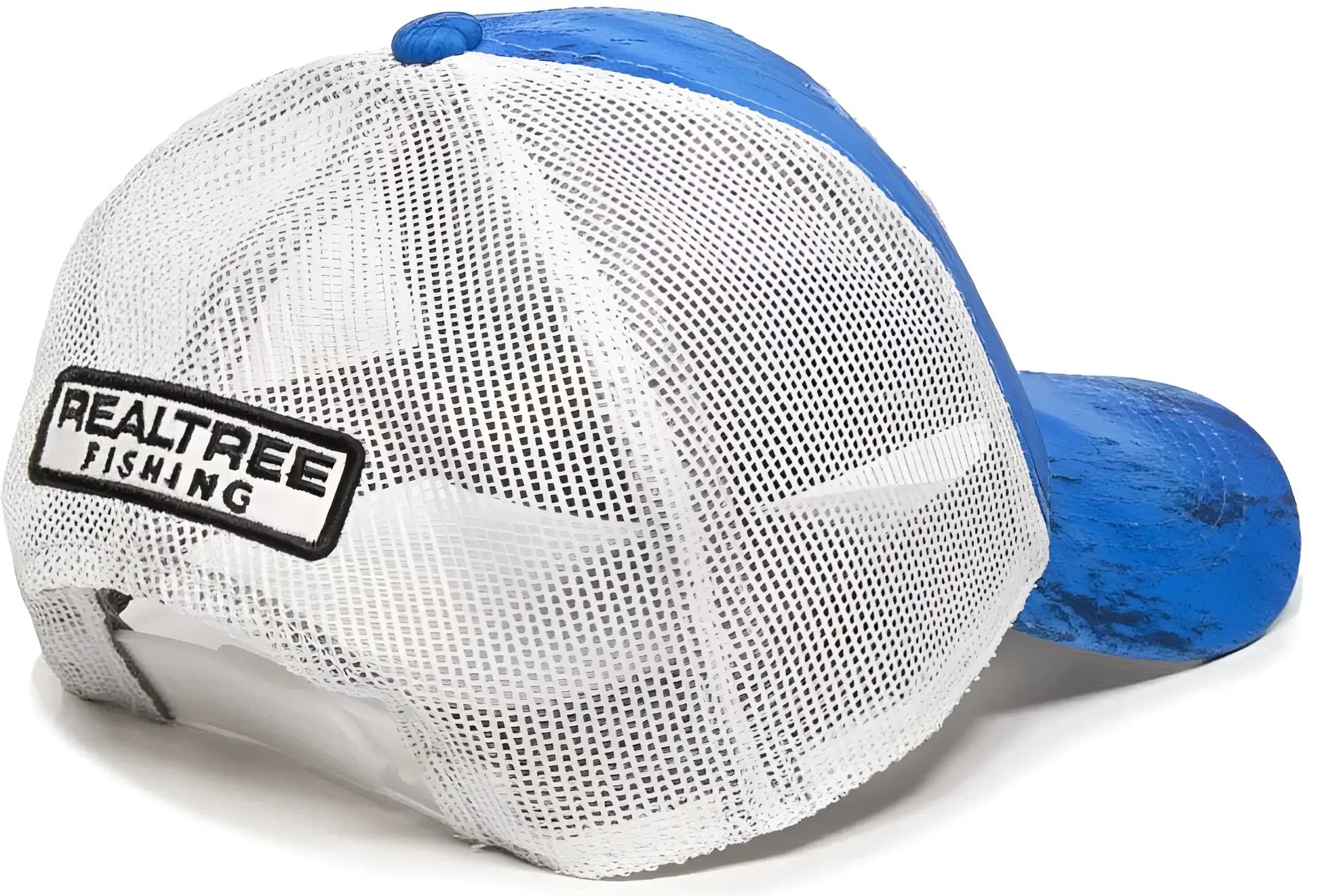 OC Sports RT06A Adjustable Mesh Back Cap - Realtree Fishing Light Blue White - Realtree Columbia Blue / 6 7/8’’ - 7
