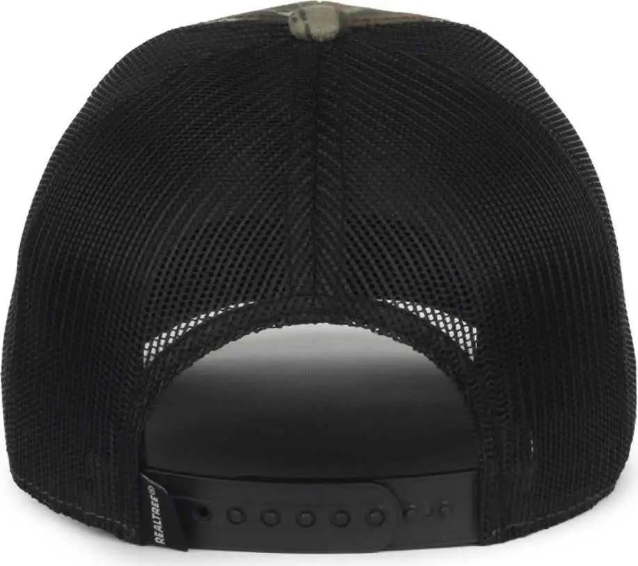 OC Sports RT89 Realtree Original Camo Cap - Realtree Original Black - Realtree Black / OSFM