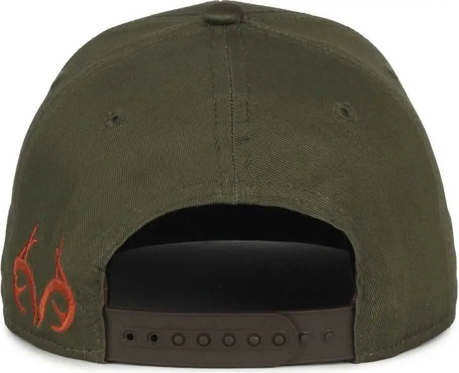 OC Sports RT94 Realtree Series Cap - Olive - Olive / 6 7/8’’ - 7 1/2’’