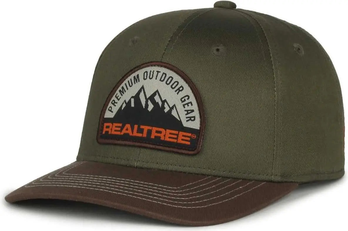OC Sports RT94 Realtree Series Cap - Olive - Olive / 6 7/8’’ - 7 1/2’’