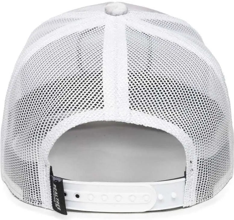 OC Sports RTF04A Structured Mesh Back Cap Realtree Fishing WAV3 White White Realtree White / 6 7/8’’ 7 1/2’’