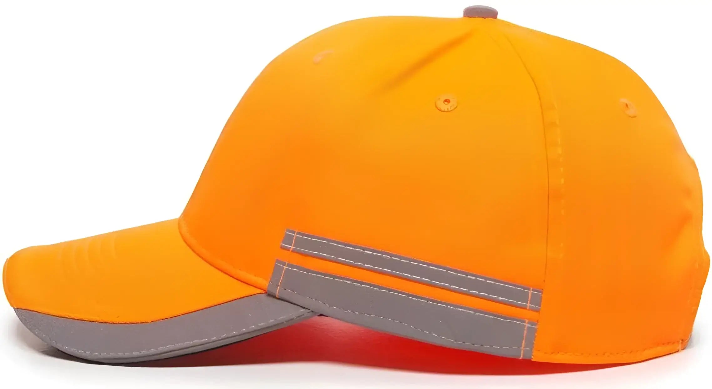 OC Sports SAF-201 Adjustable Cap that is Easily Visible - Blaze - Blaze / 6 7/8’’ - 7 1/2’’