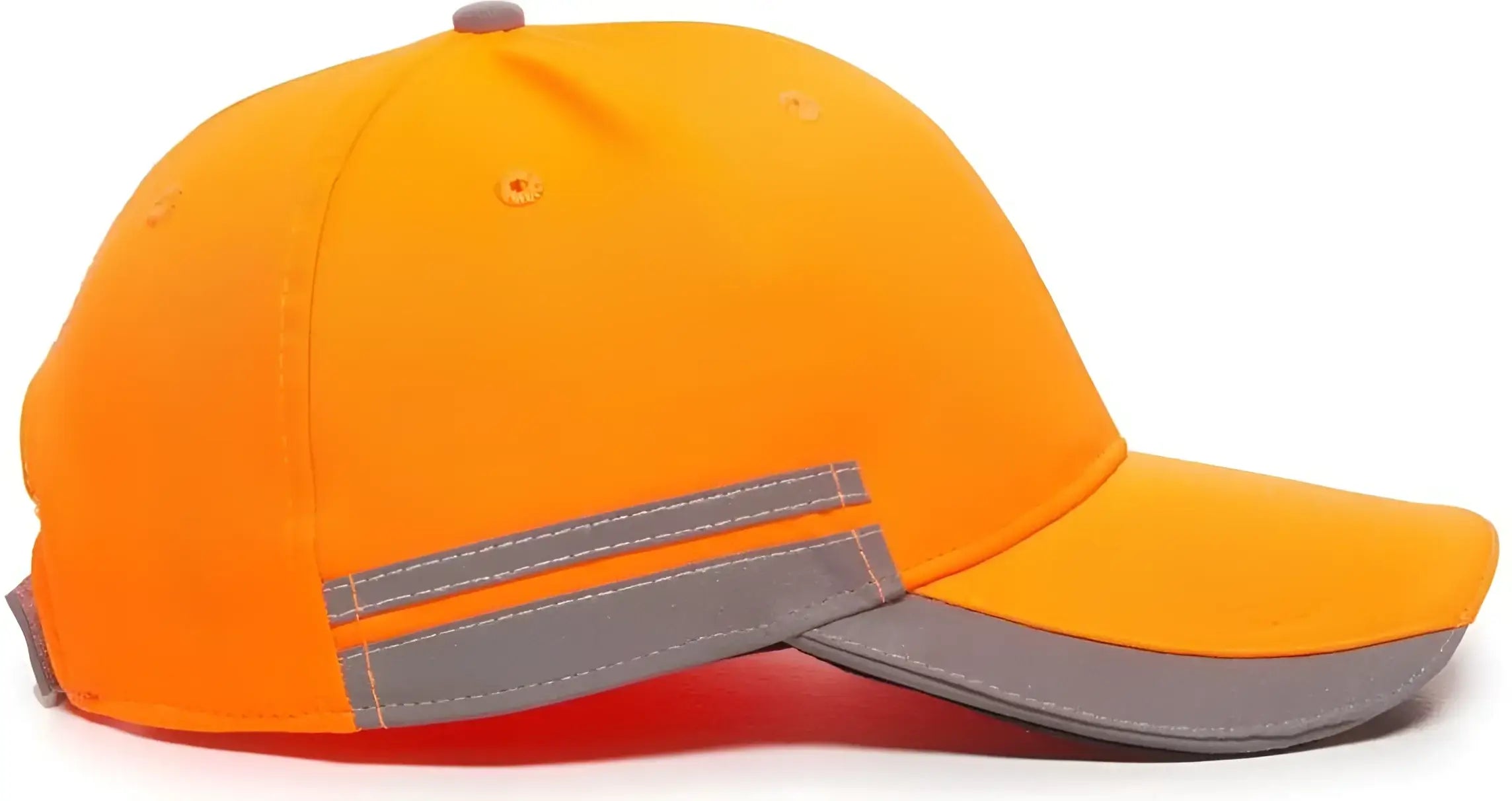 OC Sports SAF-201 Adjustable Cap that is Easily Visible - Blaze - Blaze / 6 7/8’’ - 7 1/2’’
