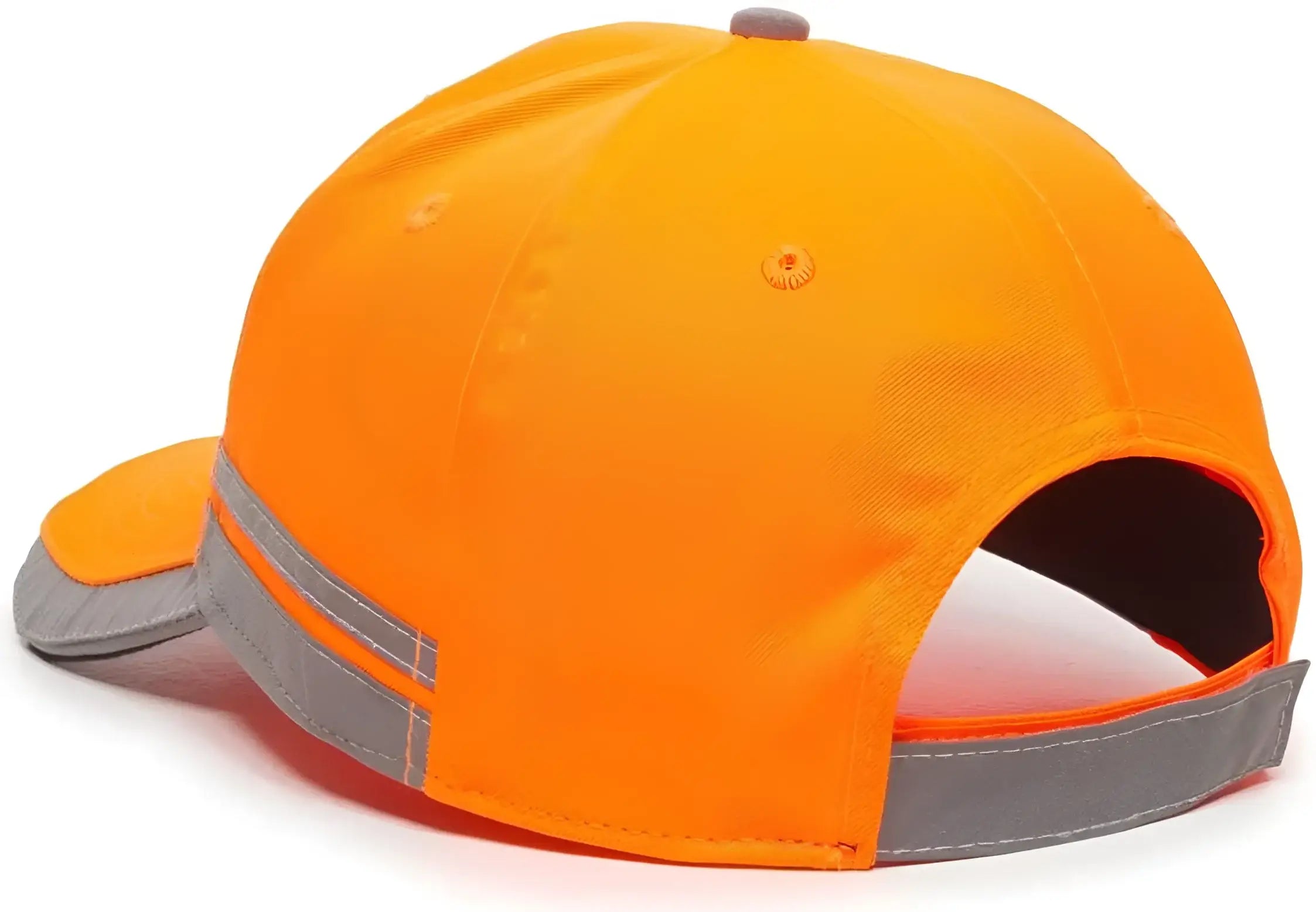 OC Sports SAF-201 Adjustable Cap that is Easily Visible - Blaze - Blaze / 6 7/8’’ - 7 1/2’’