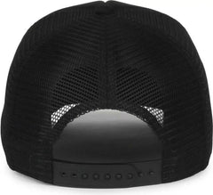 OC Sports SMILE01 Smile Series Cap - Black Black - Black / 6 7/8’’ - 7 1/2’’