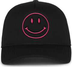 OC Sports SMILE01 Smile Series Cap - Black Black - Black / 6 7/8’’ - 7 1/2’’