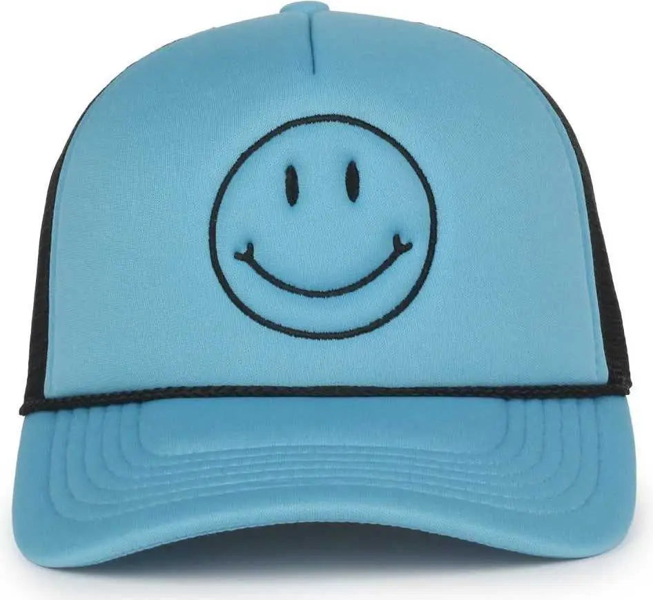 OC Sports SMILE01 Smile Series Cap - Light Blue Black - Columbia Blue Black / 6 7/8’’ - 7 1/2’’