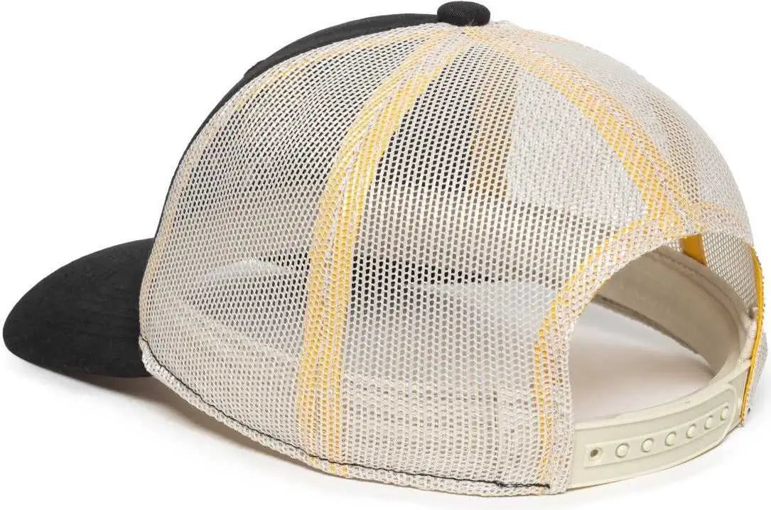 OC Sports SMOKEY01 Smokey Bear Series Cap - Black Putty - Black Putty / OSFM