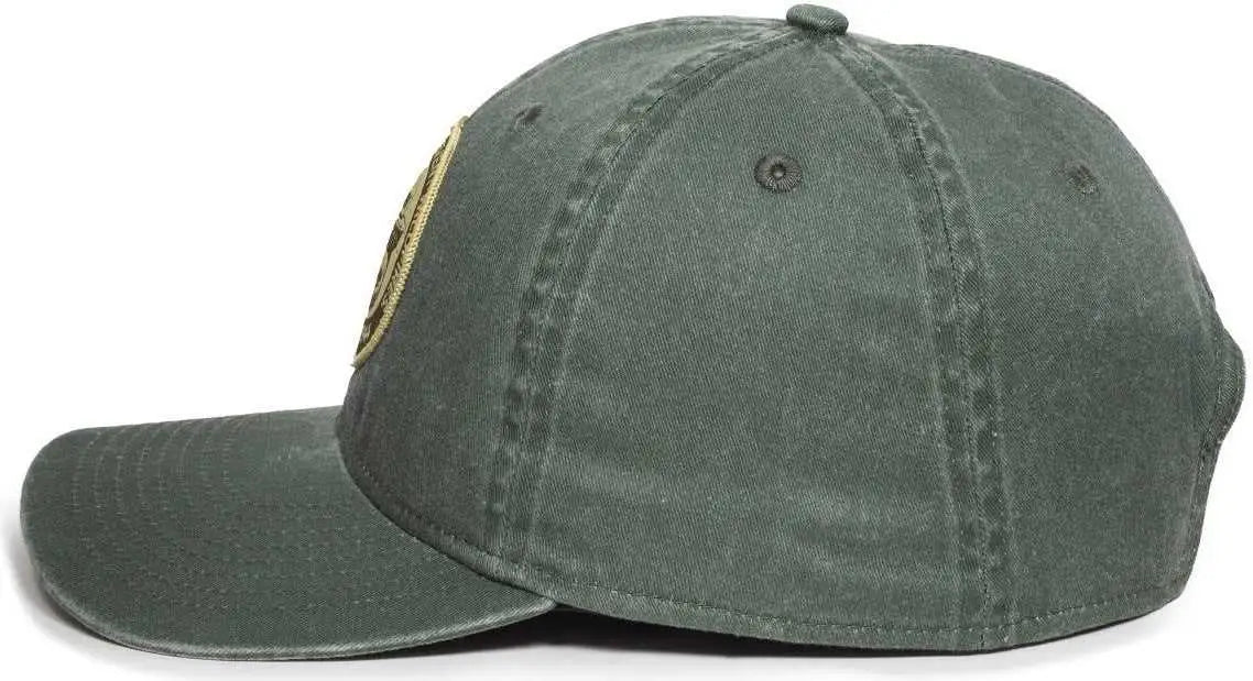 OC Sports SMOKEY02 Smokey Bear Series Cap - Dark Green - Dark Green / OSFM
