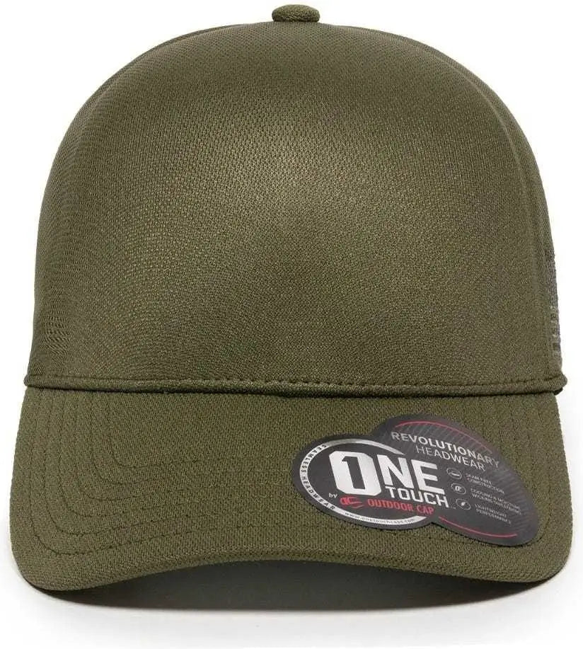 OC Sports STRIKE Flexible Fitting Cap - Olive - Olive / 7 1/4’’ - 7 5/8’’