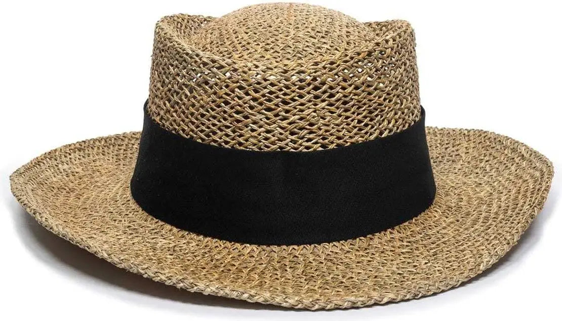 OC Sports STW-100B 2’’ Removable Chino Twill Hat Band - Black - Black / One Size Fits Most