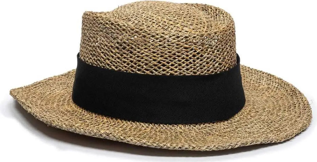 OC Sports STW-100B 2’’ Removable Chino Twill Hat Band - Black - Black / One Size Fits Most