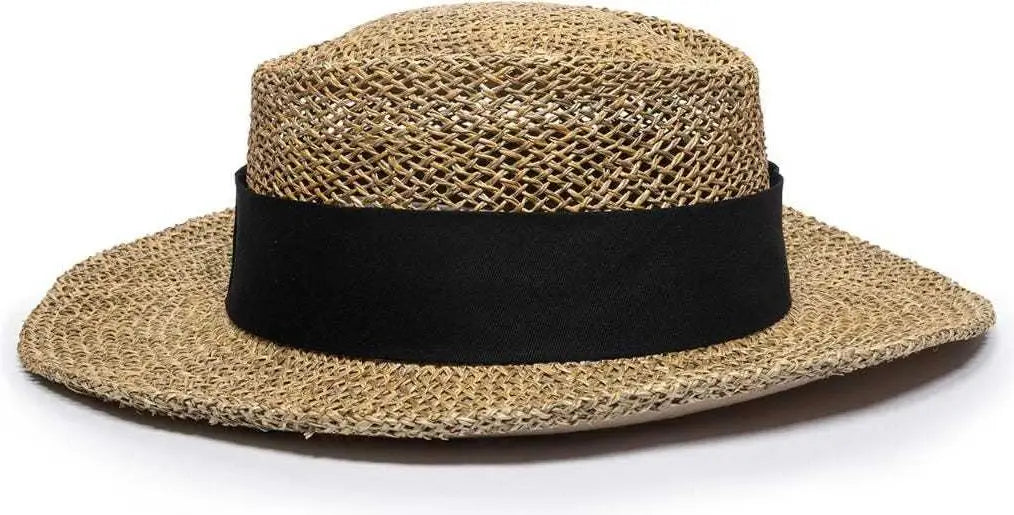 OC Sports STW-100B 2’’ Removable Chino Twill Hat Band - Black - Black / One Size Fits Most