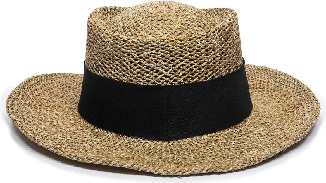 OC Sports STW-100B 2’’ Removable Chino Twill Hat Band - Black - Black / One Size Fits Most