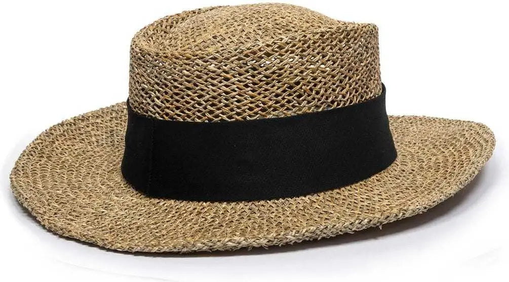 OC Sports STW-100B 2’’ Removable Chino Twill Hat Band - Black - Black / One Size Fits Most