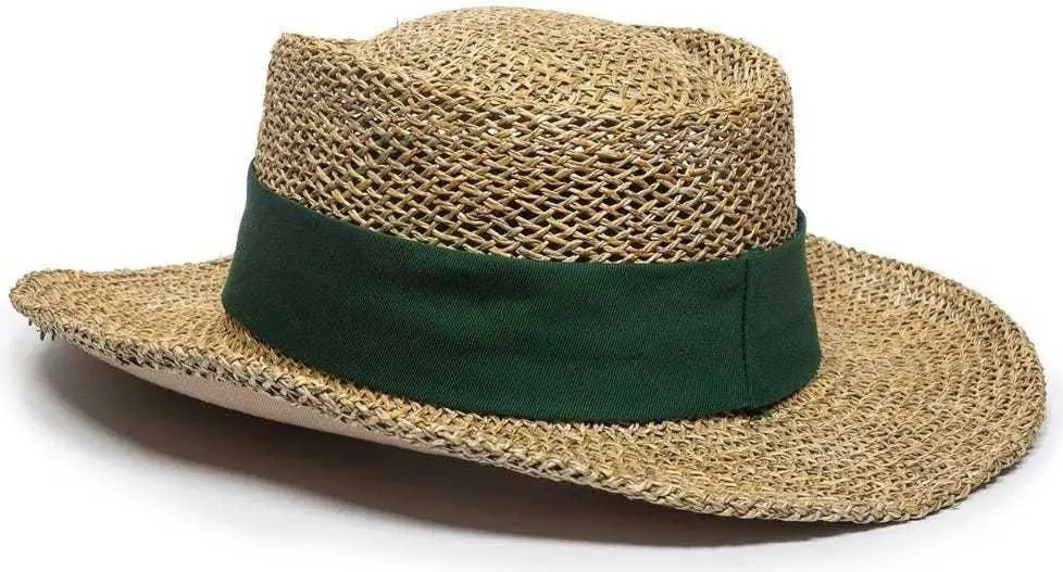 OC Sports STW-100B 2’’ Removable Chino Twill Hat Band - Dark Green - Forest / One Size Fits Most