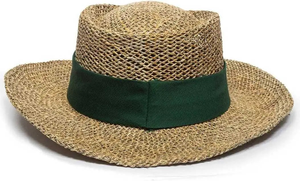 OC Sports STW-100B 2’’ Removable Chino Twill Hat Band - Dark Green - Forest / One Size Fits Most