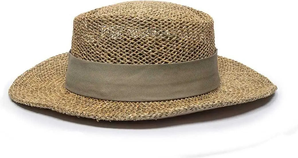 OC Sports STW-100B 2’’ Removable Chino Twill Hat Band - Khaki - Khaki / One Size Fits Most