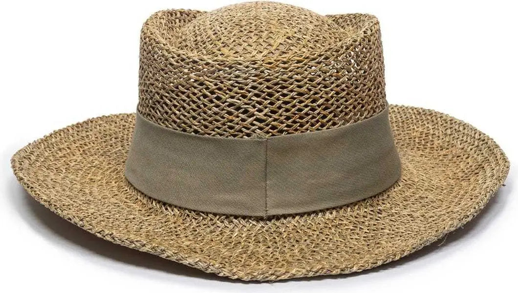 OC Sports STW-100B 2’’ Removable Chino Twill Hat Band - Khaki - Khaki / One Size Fits Most