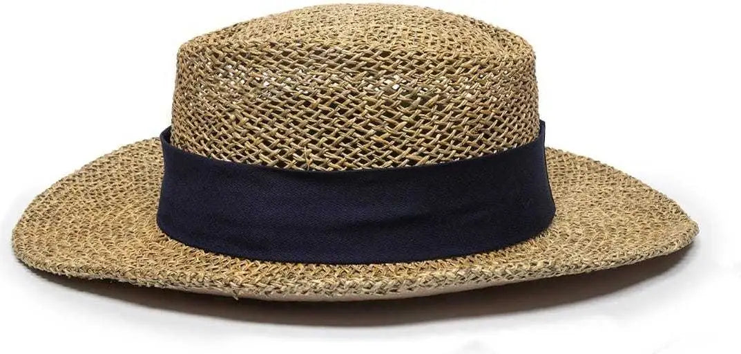 OC Sports STW-100B 2’’ Removable Chino Twill Hat Band - Navy - Navy / One Size Fits Most