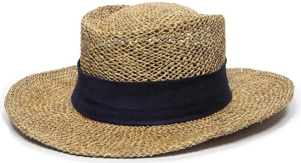 OC Sports STW-100B 2’’ Removable Chino Twill Hat Band - Navy - Navy / One Size Fits Most