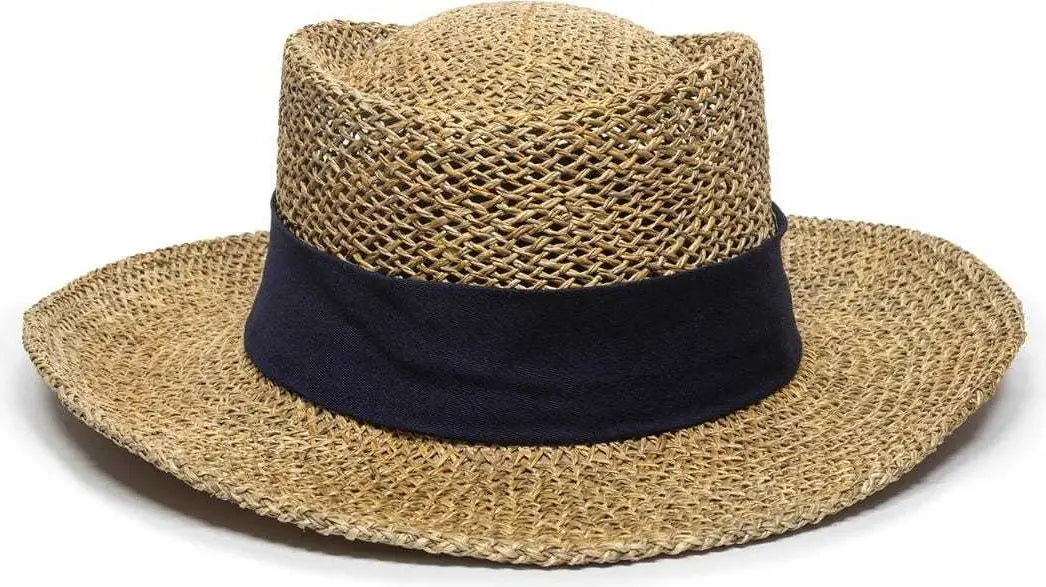OC Sports STW-100B 2’’ Removable Chino Twill Hat Band - Navy - Navy / One Size Fits Most