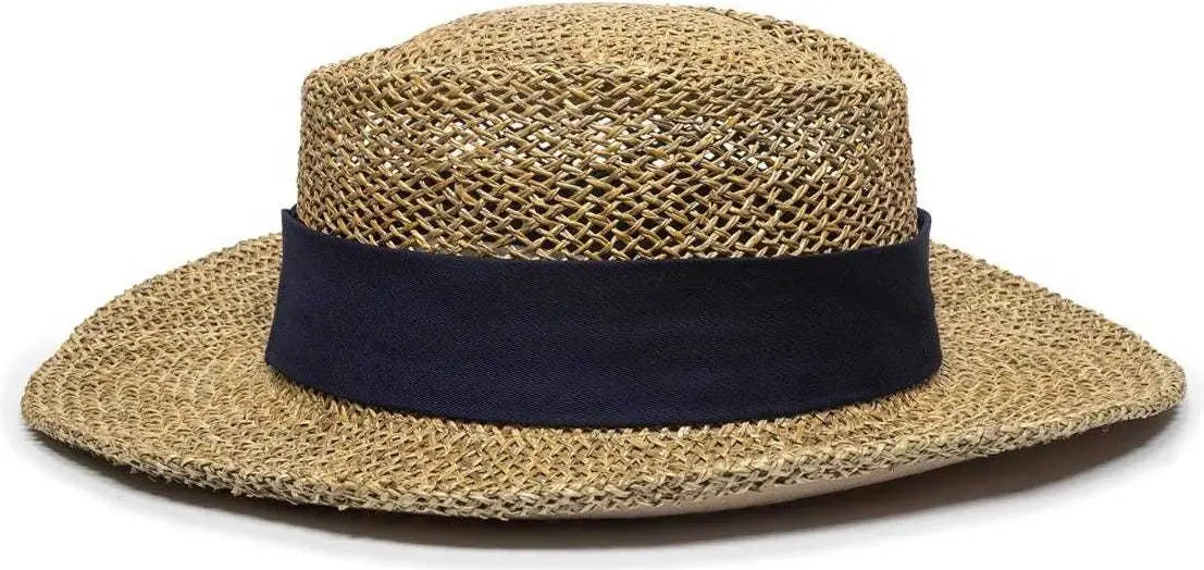 OC Sports STW-100B 2’’ Removable Chino Twill Hat Band - Navy - Navy / One Size Fits Most