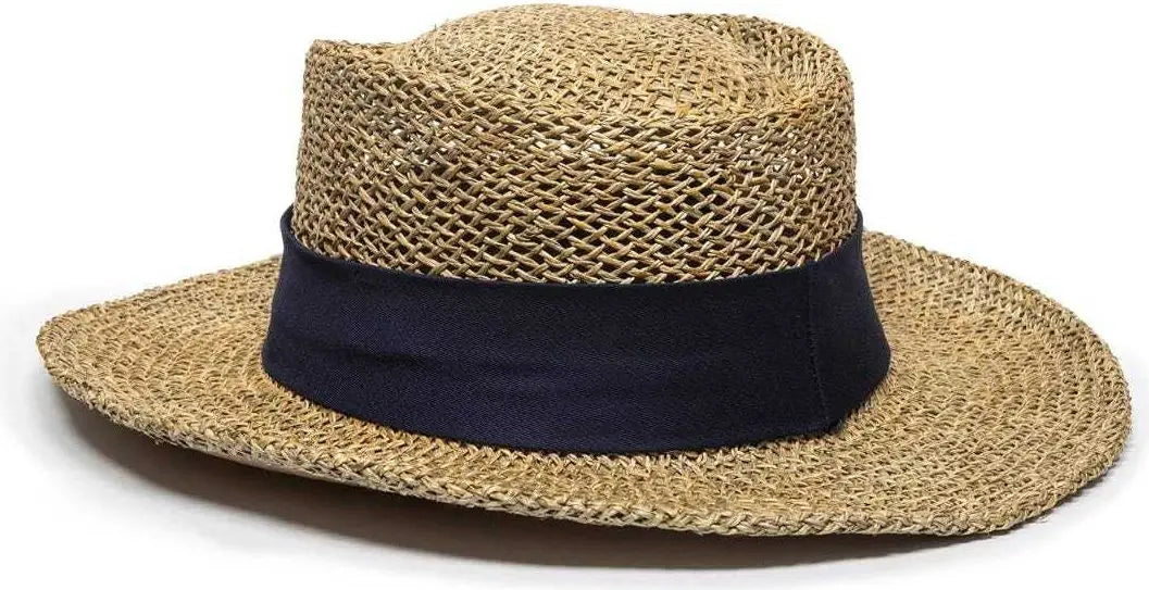 OC Sports STW-100B 2’’ Removable Chino Twill Hat Band - Navy - Navy / One Size Fits Most