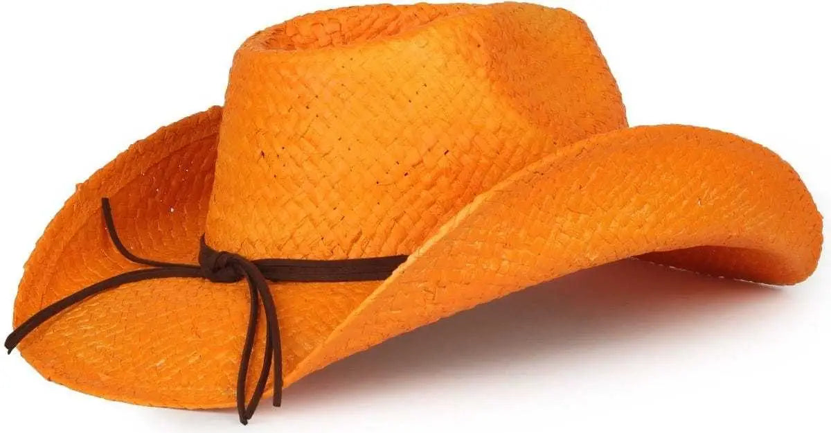 OC Sports STW-200L Straw Hat - Natural - Natural / 6 7/8’’ - 7 1/2’’