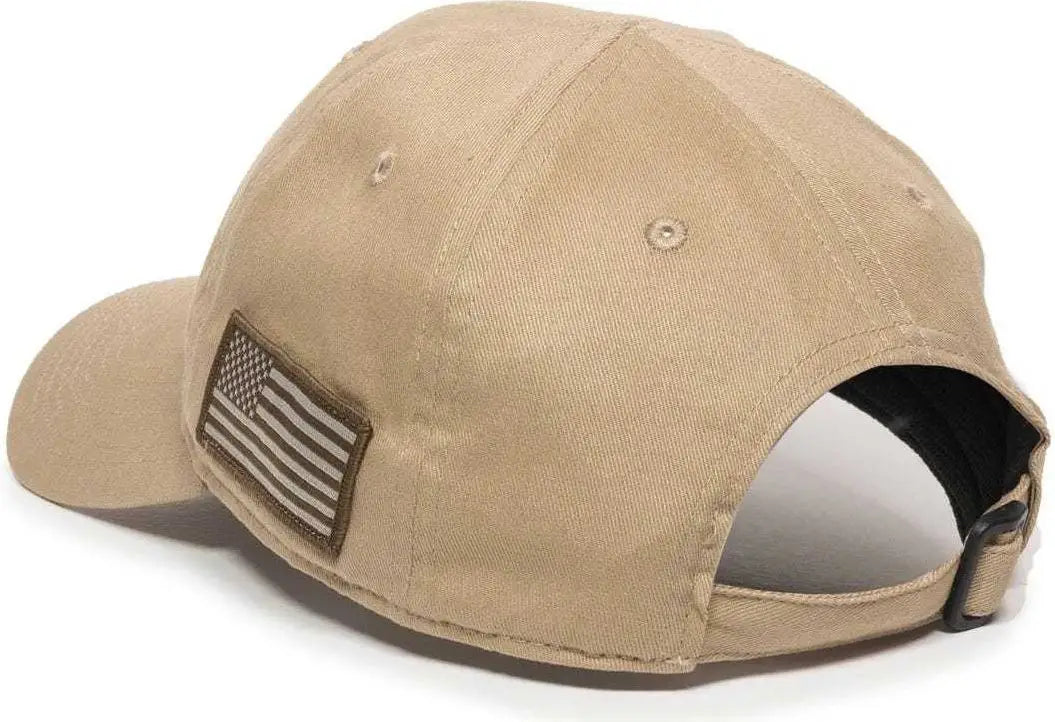 OC Sports TAC-500 Adjustable Cap - Khaki - Khaki / 6 7/8’’ - 7 1/2’’